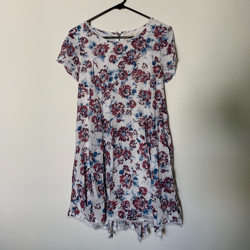 Floral swing dress